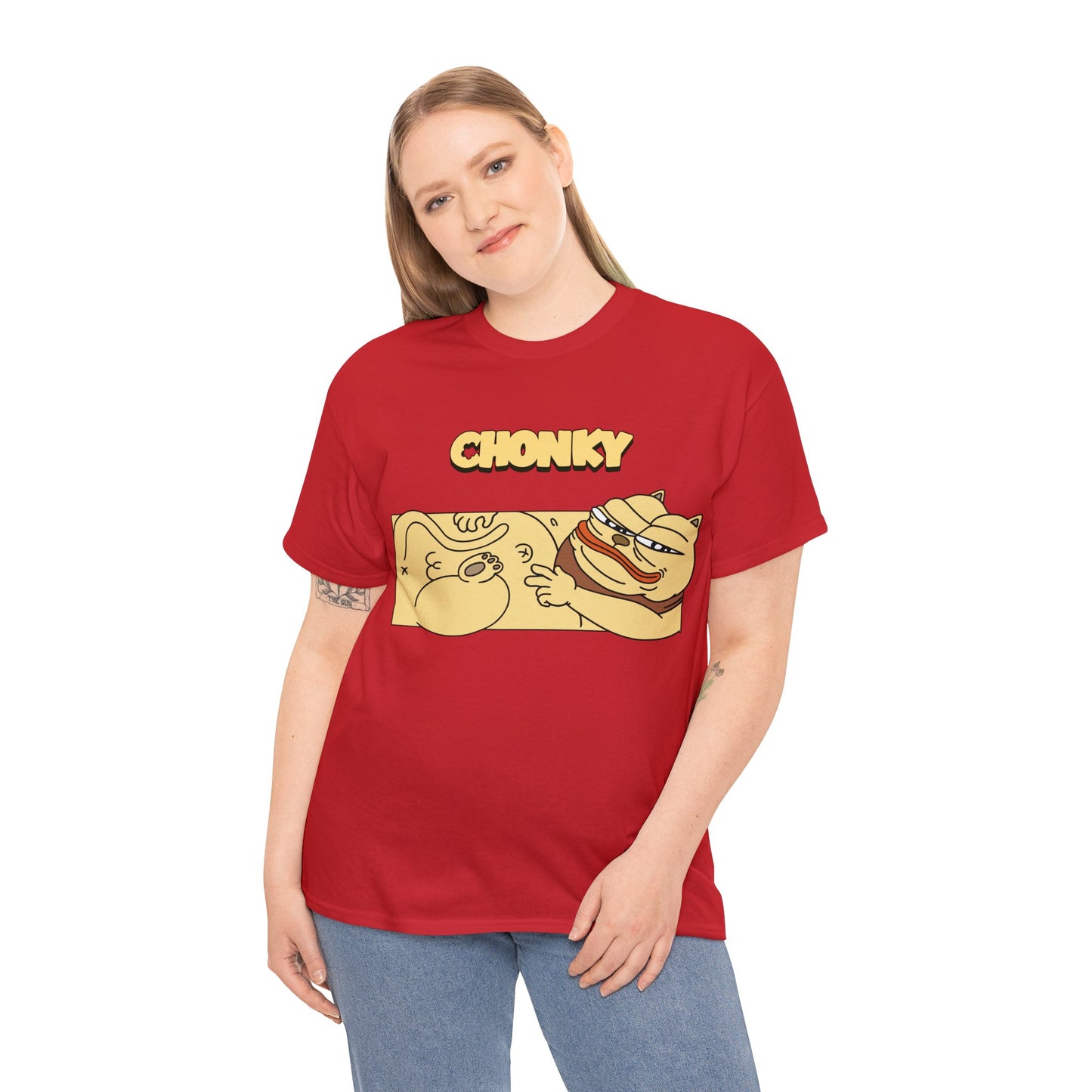 CHONKY Unisex Fat Cotton T-Shirt