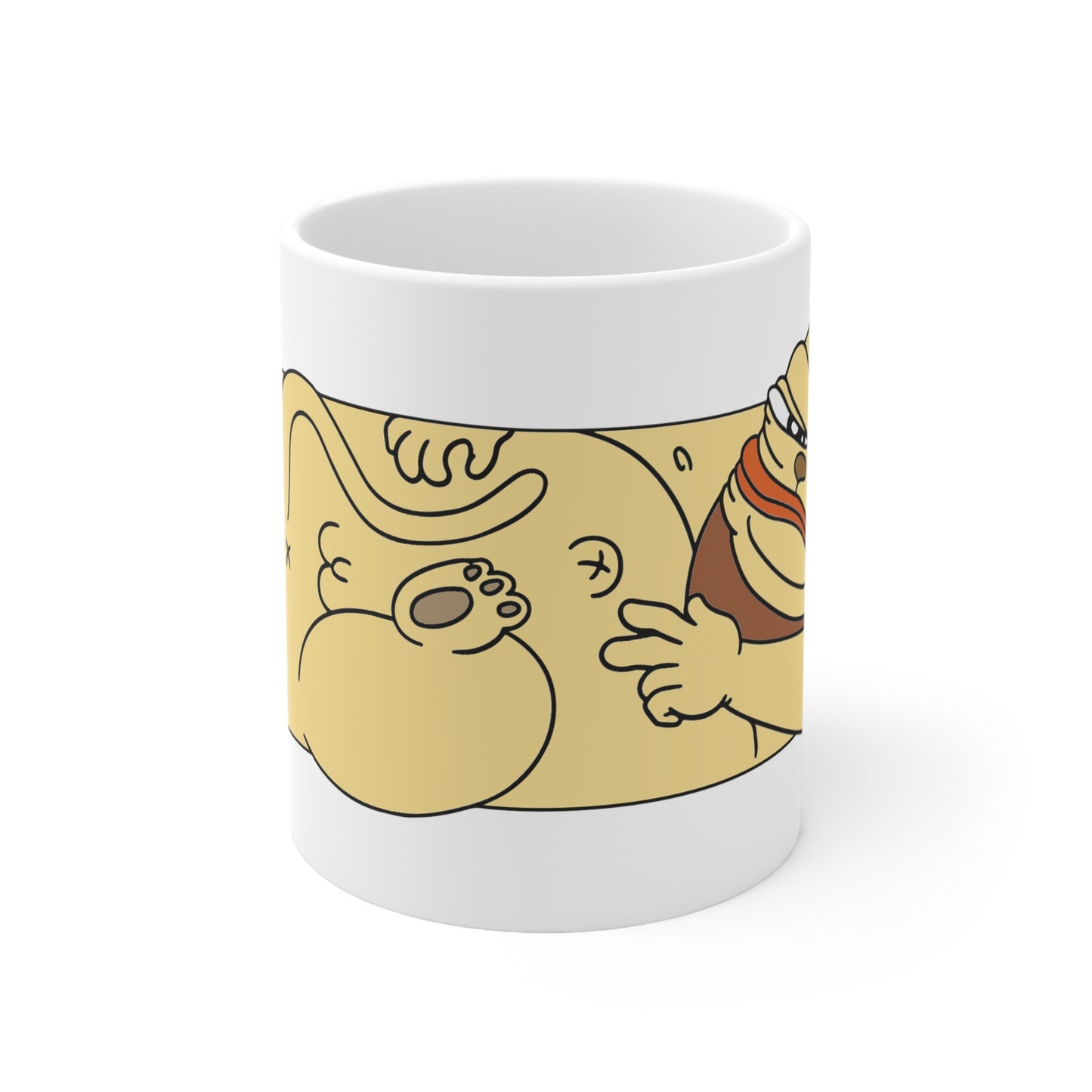 CHONKY Ceramic Coffee Cups, 11oz, 15oz